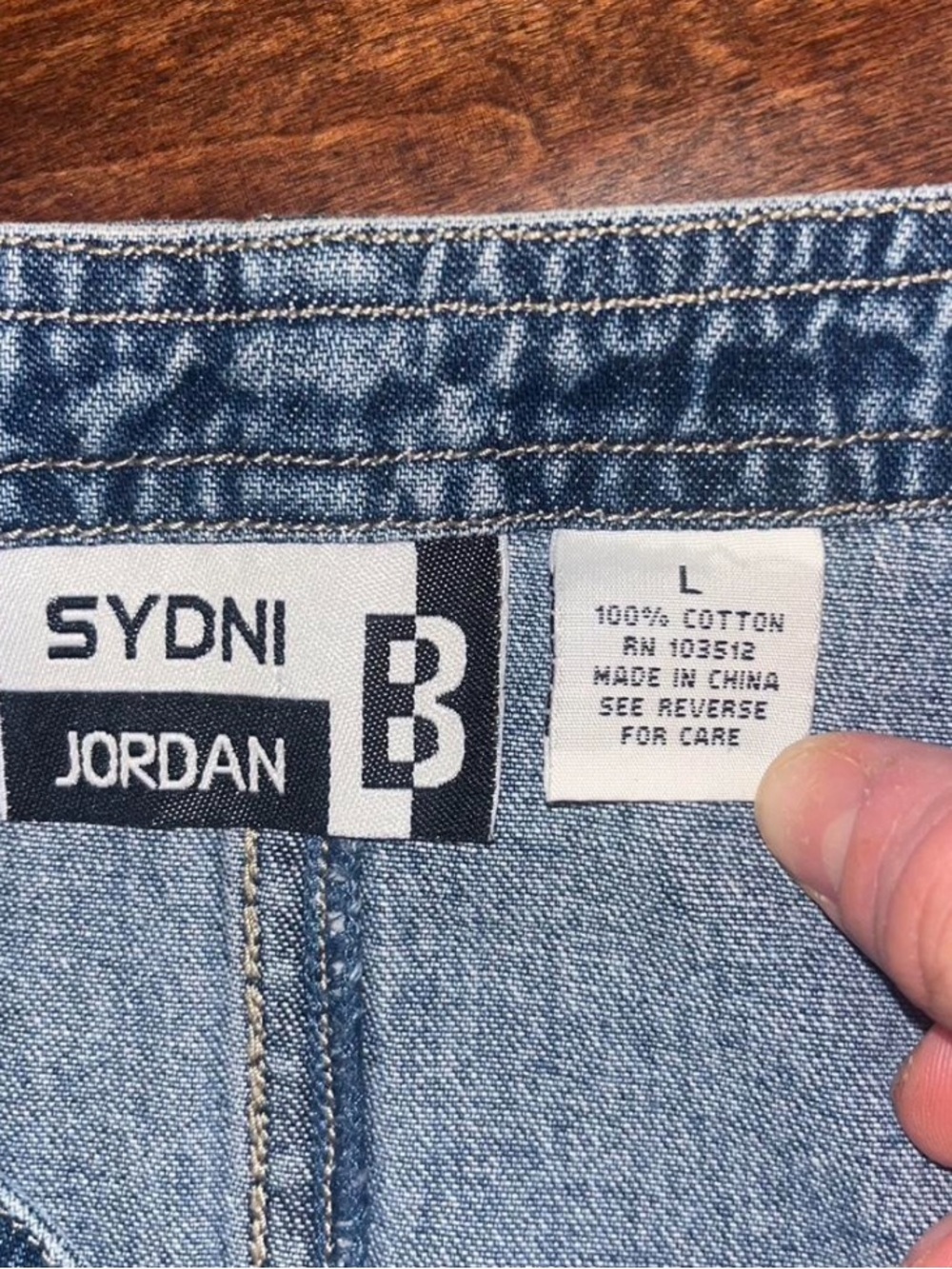 Western Denim Dress Y2K - Picture 2 of 3